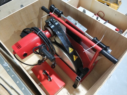Halb automatische Kolben-Schmelzschweißen-Maschine für 90 - 315mm HDPE Rohre
