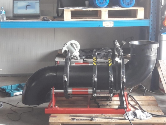 hydraulische Schmelzschweißen-Maschine des Kolben-0-6.3mpa rot/besonders angefertigt