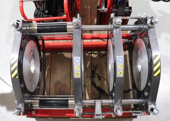 315mm Schmelzschweißen-Maschine, hohes genaues HDPE-Rohr, das Heizung verbindet