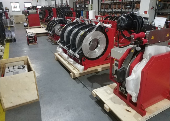 hydraulische Rohr-Schmelzschweißen-Maschinen-Heizplatte-Temperatur 270℃ des Kolben-5.35kw