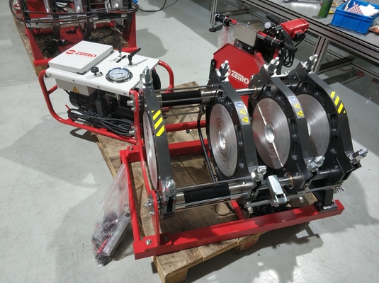 Rote hydraulische Kolben-Schmelzschweißen-Maschine für Fusions-Schreiner Customized