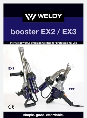 3kw Kompakter Handheld Plastik Extruder Schweißverstärker Ex2