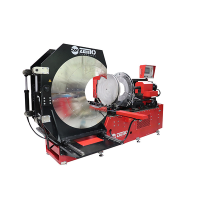Schweißmaschine mit HDPE-Reduktor für die Herstellung von Reduktor-Tee