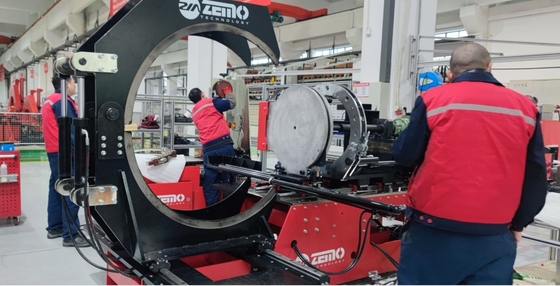 1200mm 380v Poly Saddle Socket Fusoin-Maschine