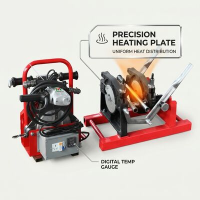 PP Manual Butt Fusion Welder 160mm OEM Design Available
