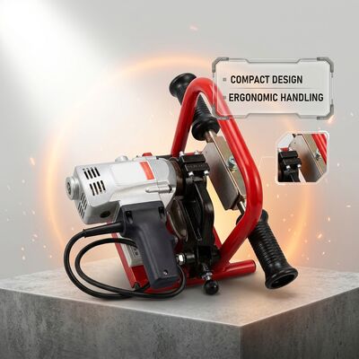 Heckenschweißgerät 800 mm für HDPE-Rohre | ISO 21307 Standard