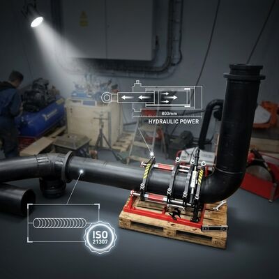 500mm Butt Welder PE100 Water Gas Pipe | Hydraulic Fusion Machine