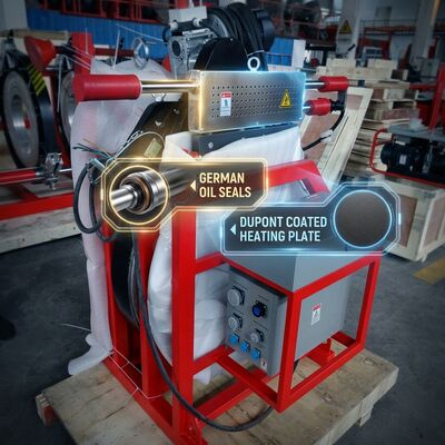 630-1200mm HDPE Stumpfschweißgerät | DVS2207 Hydraulikmaschine