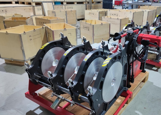 ASTM-HDPE Kolben-Schmelzschweißen-Maschine Verbindungseinphasiges iPS 8 Zoll-220V