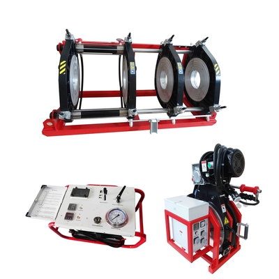 24" IPS-HDPE Kolben-Schmelzschweißen-Maschine halb automatisches 12.35KW
