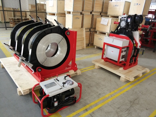 380V 36" IPS-HDPE Thermofusions-Maschine 1360KG halb automatisch