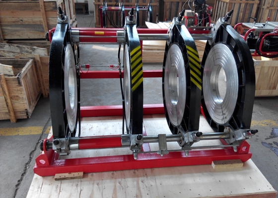 450MM hydraulische Schmelzschweißen-Maschine Kolben-380V für Rohr des Wasser-PE100 oder des Gases