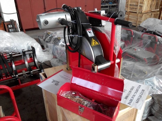 355mm HDPE 110V Kolben-Schweißgerät, hydraulische Fusions-Maschine des Kolben-1.1KW