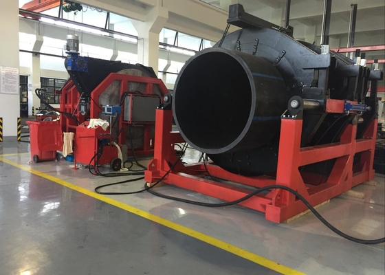 Vollautomatisches HDPE Rohr-hydraulisches Kolben-Schweißgerät 1800MM 35KW