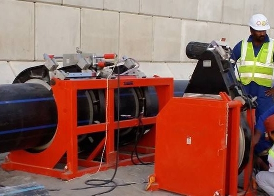 800MM HDPE-hydraulische Kolben-Schmelzschweißen-Maschine DVS2207/1 08/2007