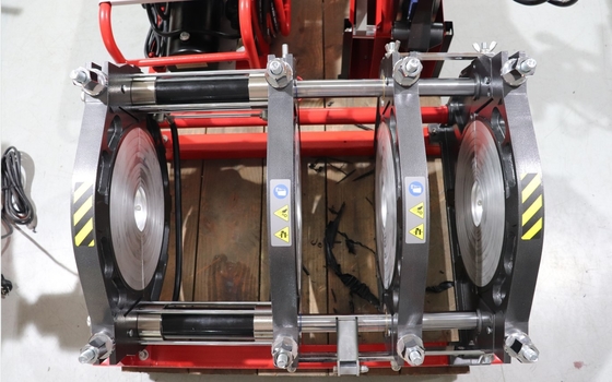 Hydraulisches Schmelzschweißen-Maschine 220V 355MM des Kolben-50HZ HDPE mit Laufkatze
