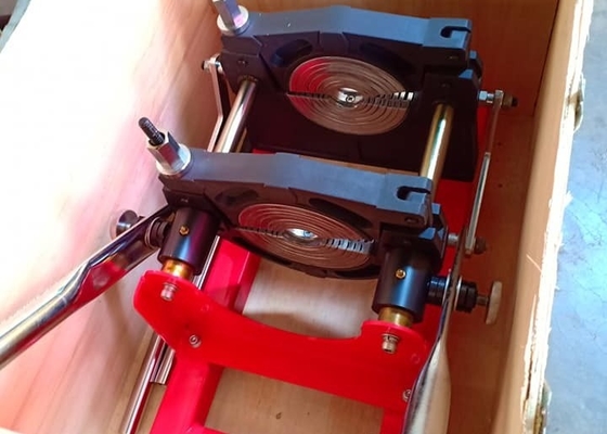 110MM zwei Klammern-manuelles HDPE-Schweißgerät-einphasiges empfindlich