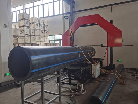 Kunststoffrohr-Winkel-Schneidemaschine 315mm stimmt mit Standards 73/23/EEC überein