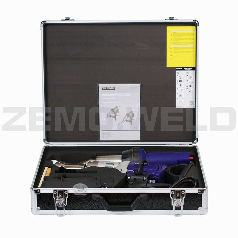Weldy Ex2 3000w Handgesteuerte Kunststoff-Extruderpistole für 3-4 mm Schweißstangen